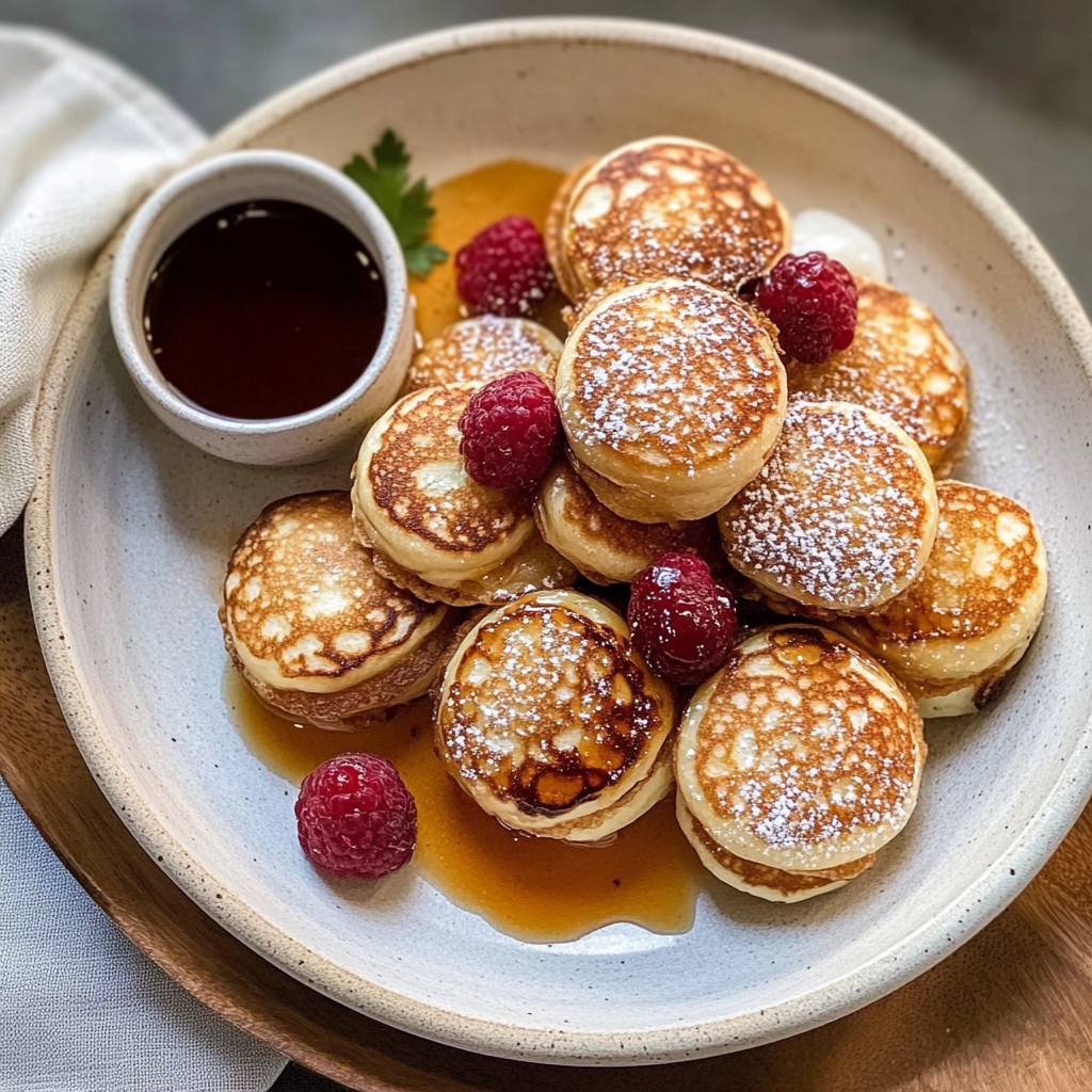 mini pancakes