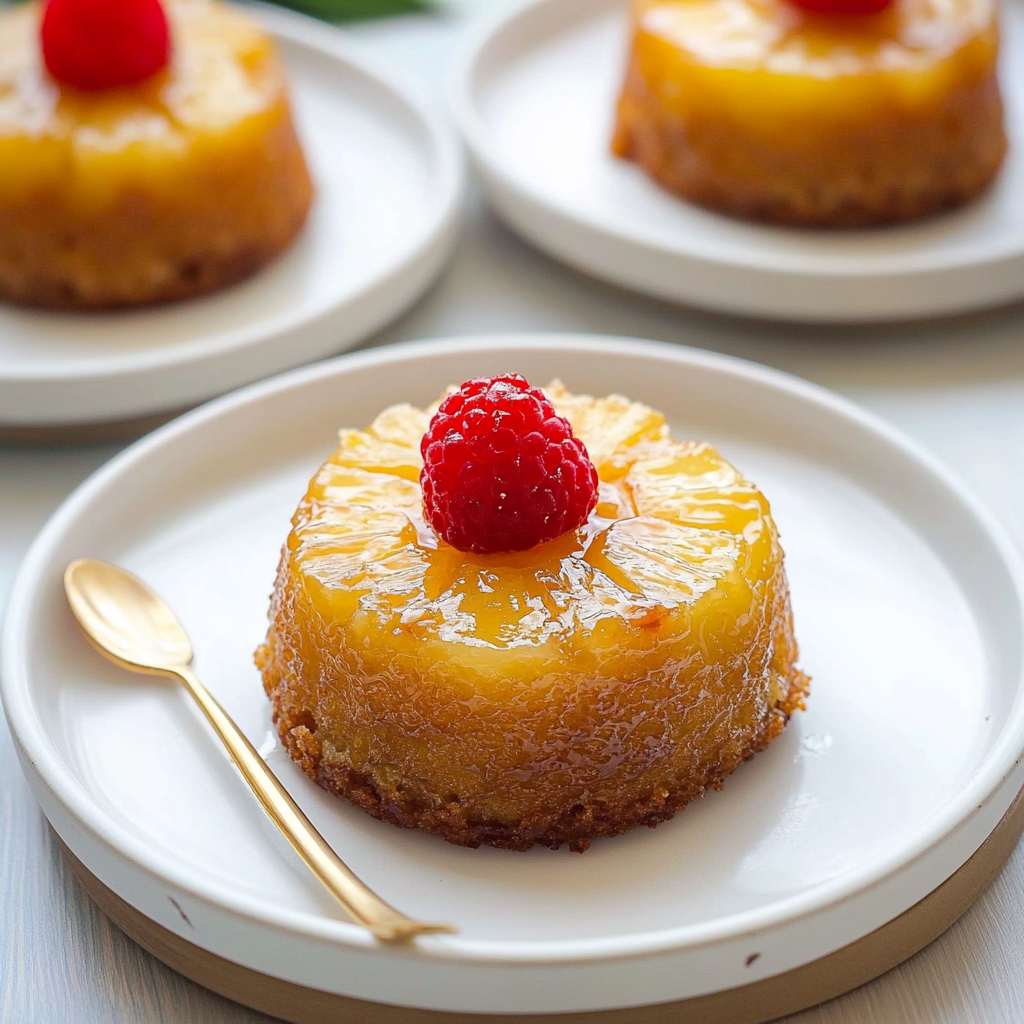 Amazing Mini Pineapple Upside Down Cakes for Delightful Moments