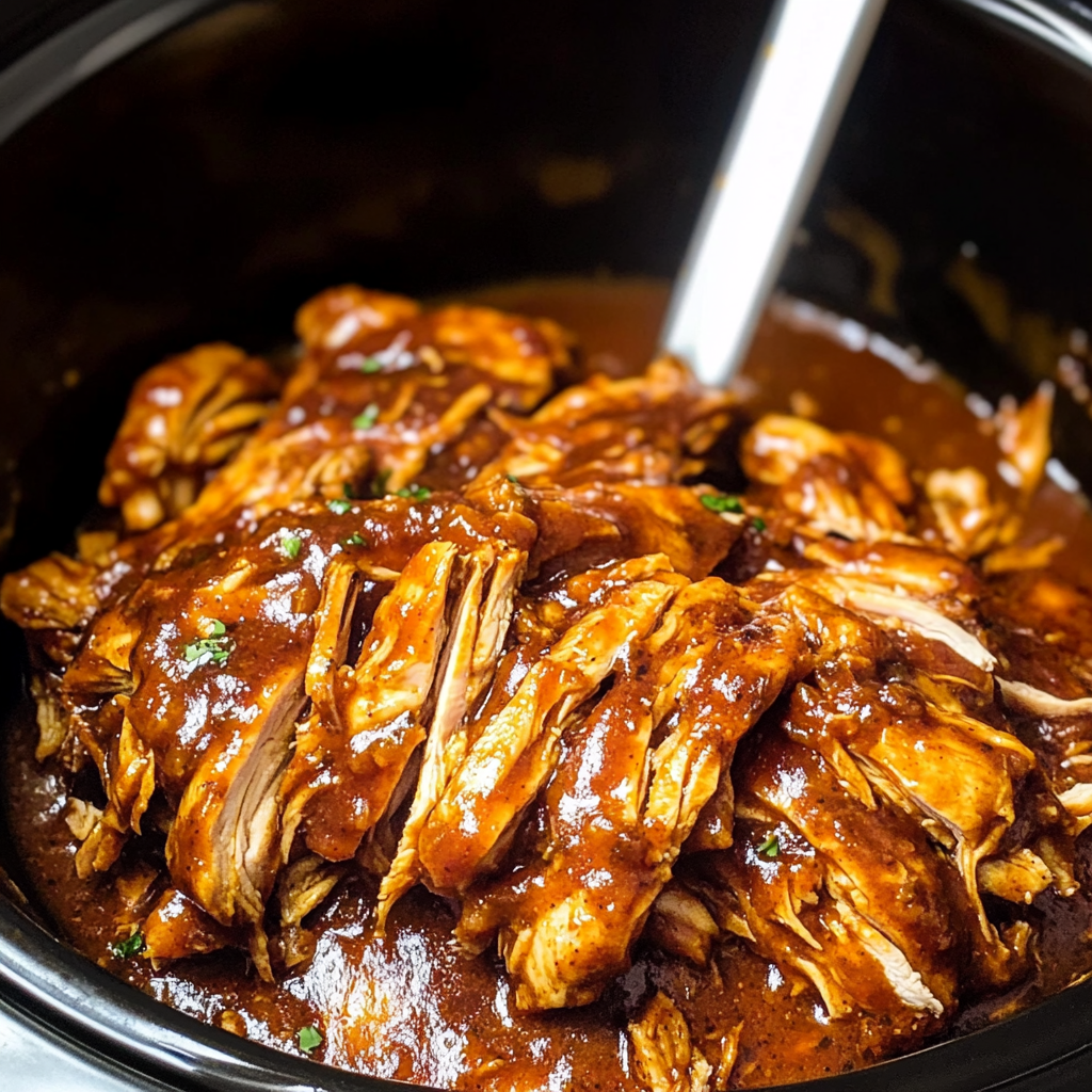 mouthwatering crockpot bbq chicken