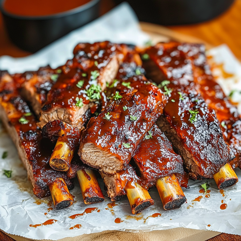 oven baked ribs in foil