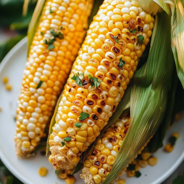 Amazing Perfectly Roasted Air Fryer Corn on the Cob Delight