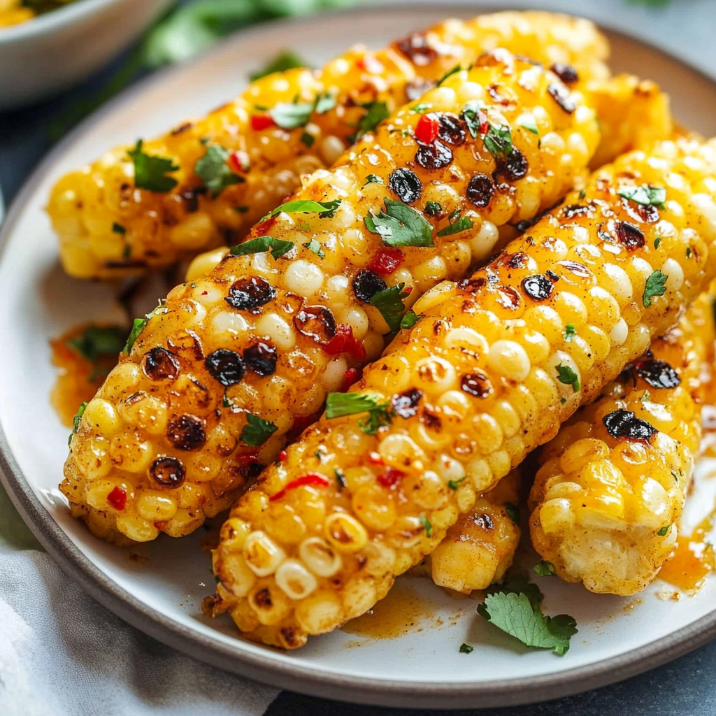 Perfectly Roasted Air Fryer Corn on the Cob: Amazing Flavor