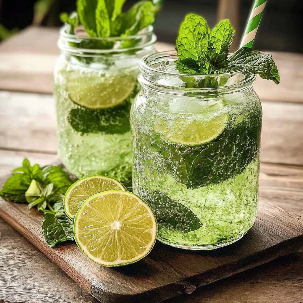Refreshing Mojito Mocktail with Mint and Lime - Delicious Escape