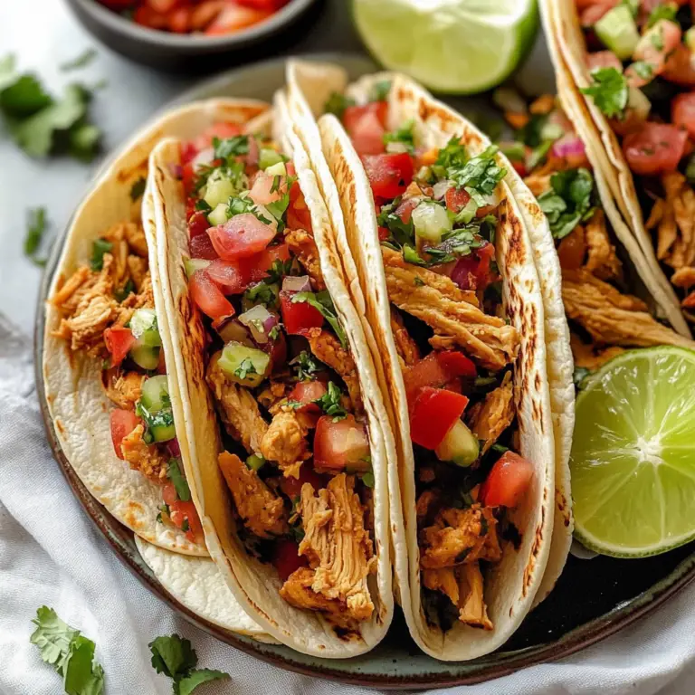 Amazing Slow Cooker Chicken Tacos for Delicious Weeknights
