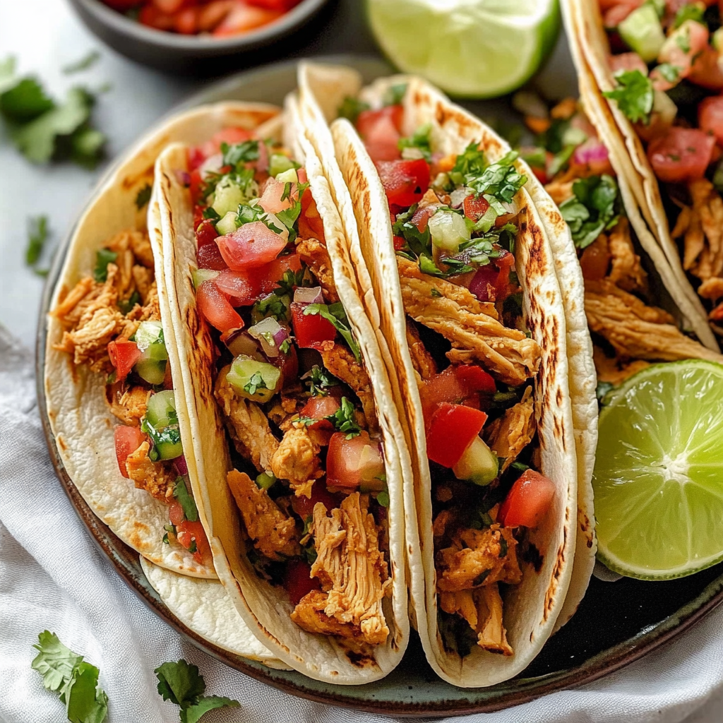 Amazing Slow Cooker Chicken Tacos for Delicious Weeknights