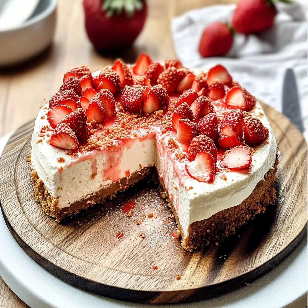 Amazing Strawberry Shortcake Cheesecake for Delicious Celebrations