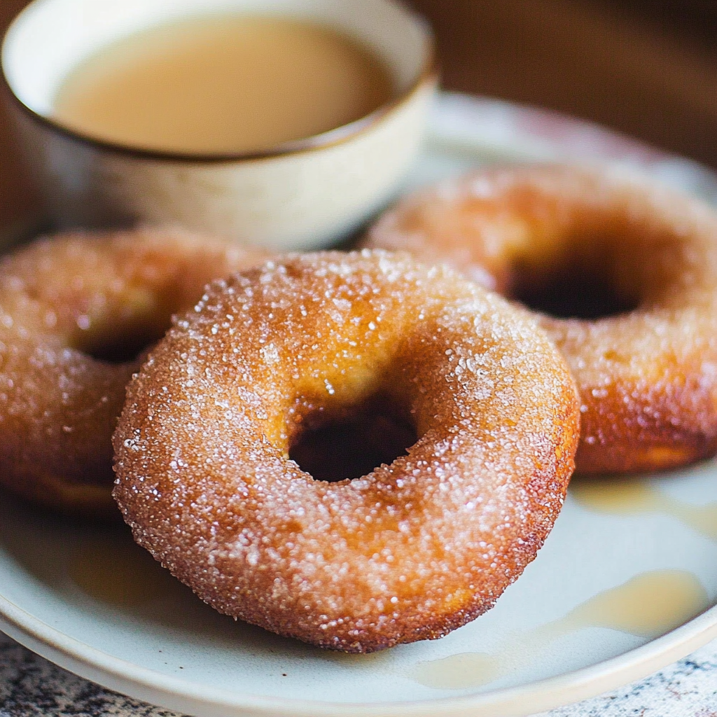 warm and fluffy apple cider donuts recipe