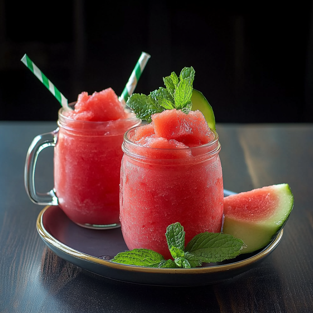 Amazing Watermelon Slushie Recipe That's Icy Fresh and Fun