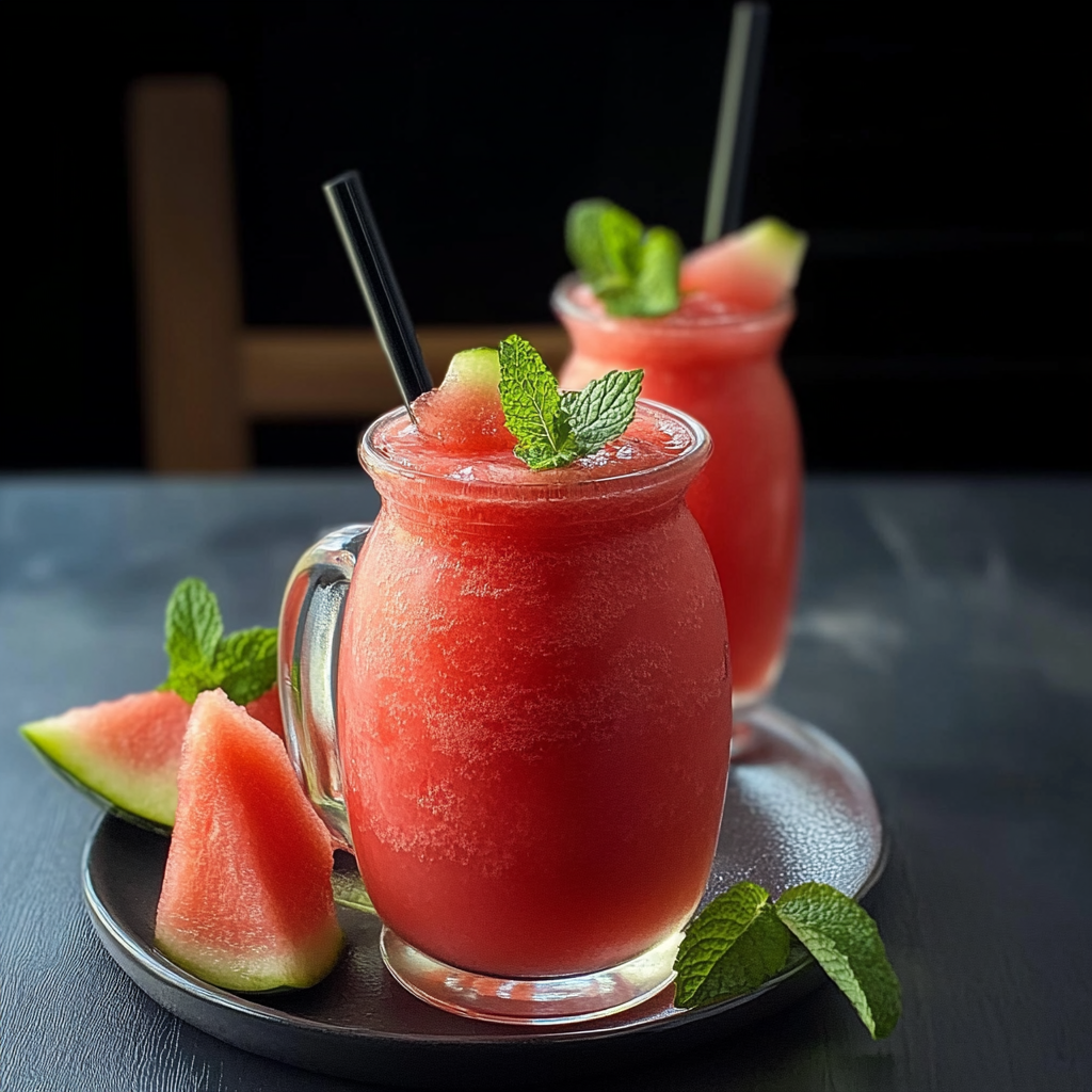 watermelon slushie recipe that's icy fresh and fun