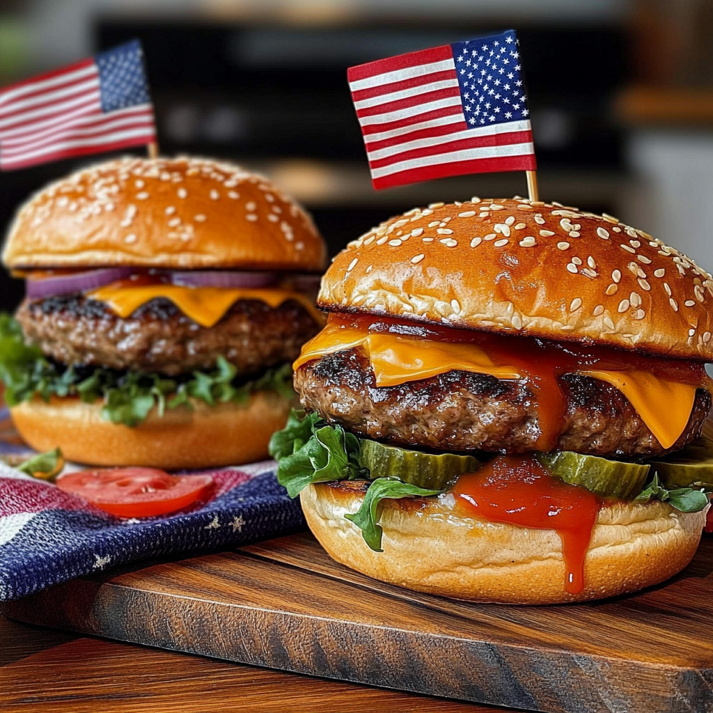 4th of July Burgers