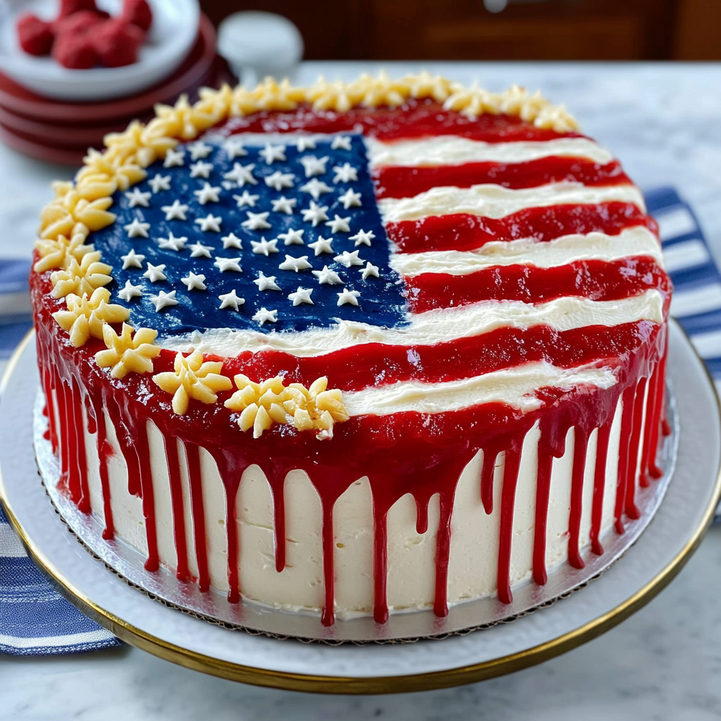 Amazing American Flag Cake: A Delicious Summer Delight