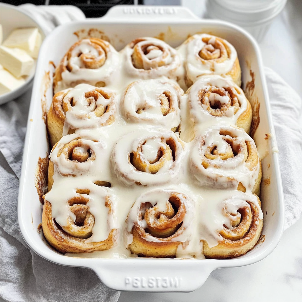 Apple Cinnamon Rolls with Cream Cheese Frosting