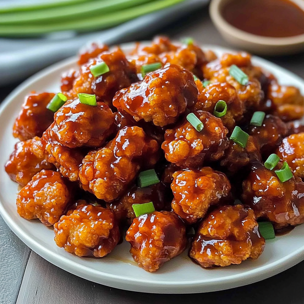 Baked Honey BBQ Popcorn Chicken