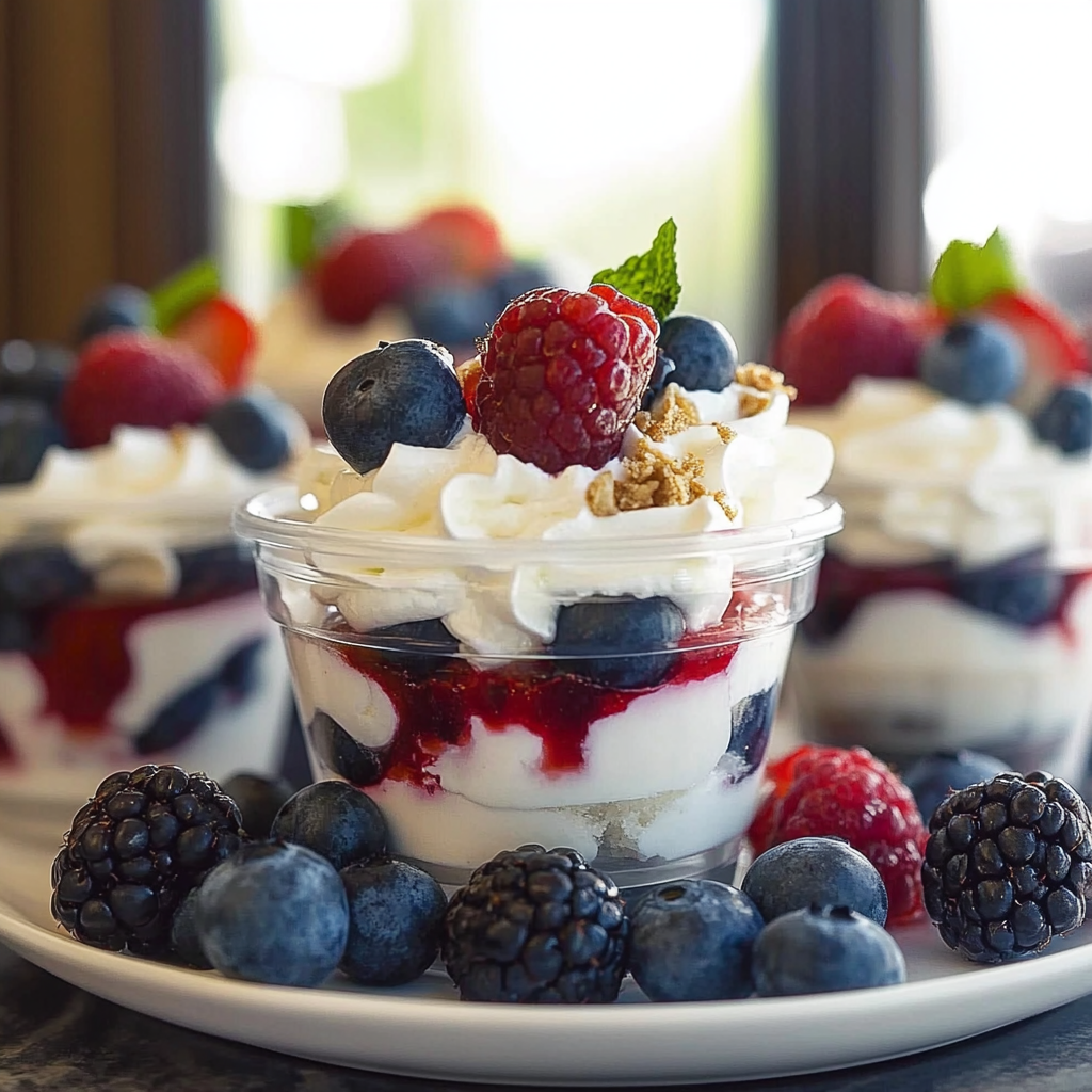 Berry Trifle Cups