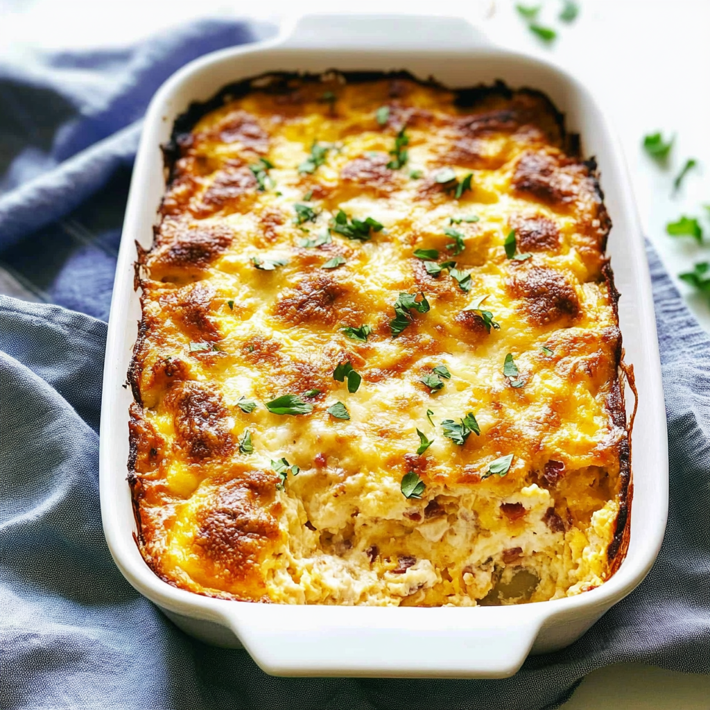 Amazing Best Baked Egg Casserole Breakfast Recipe Delight