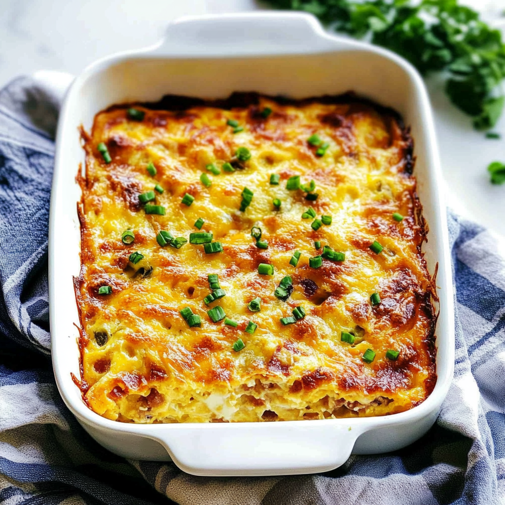 Best Baked Egg Casserole Breakfast Recipe