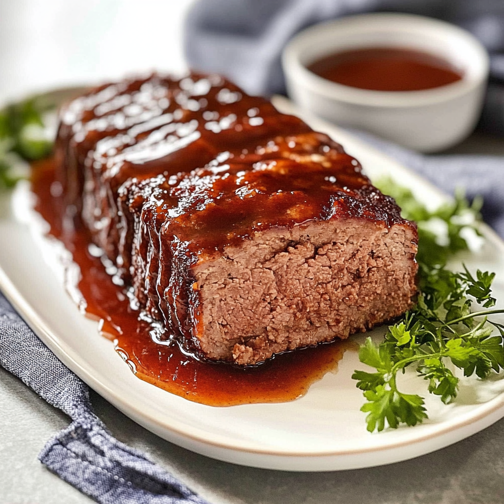 Best Ever Balsamic Glazed Meatloaf Recipe