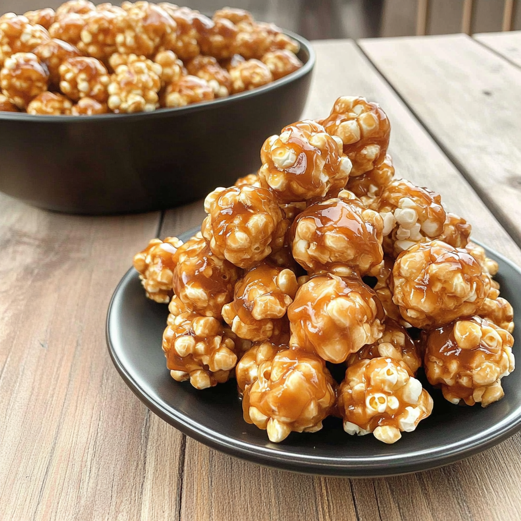 Caramel Popcorn Balls