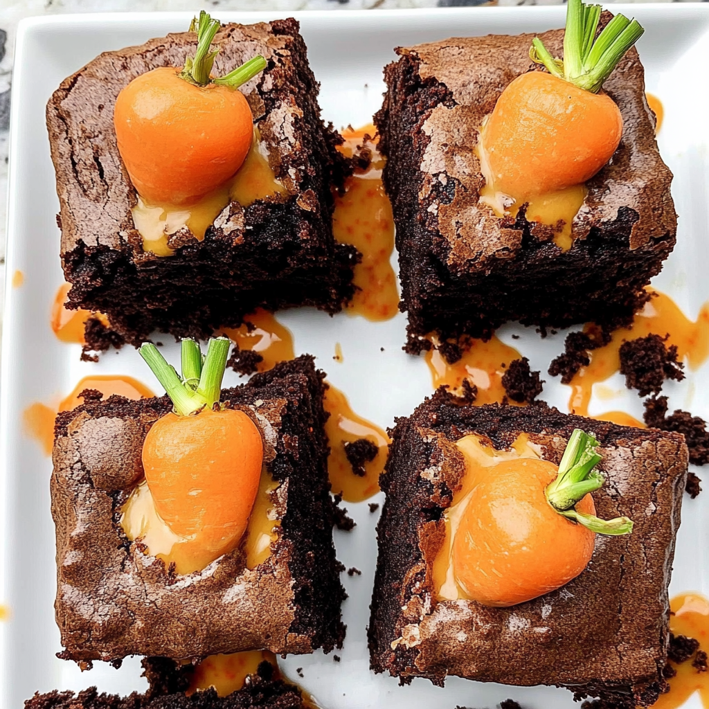 Carrot Patch Brownies