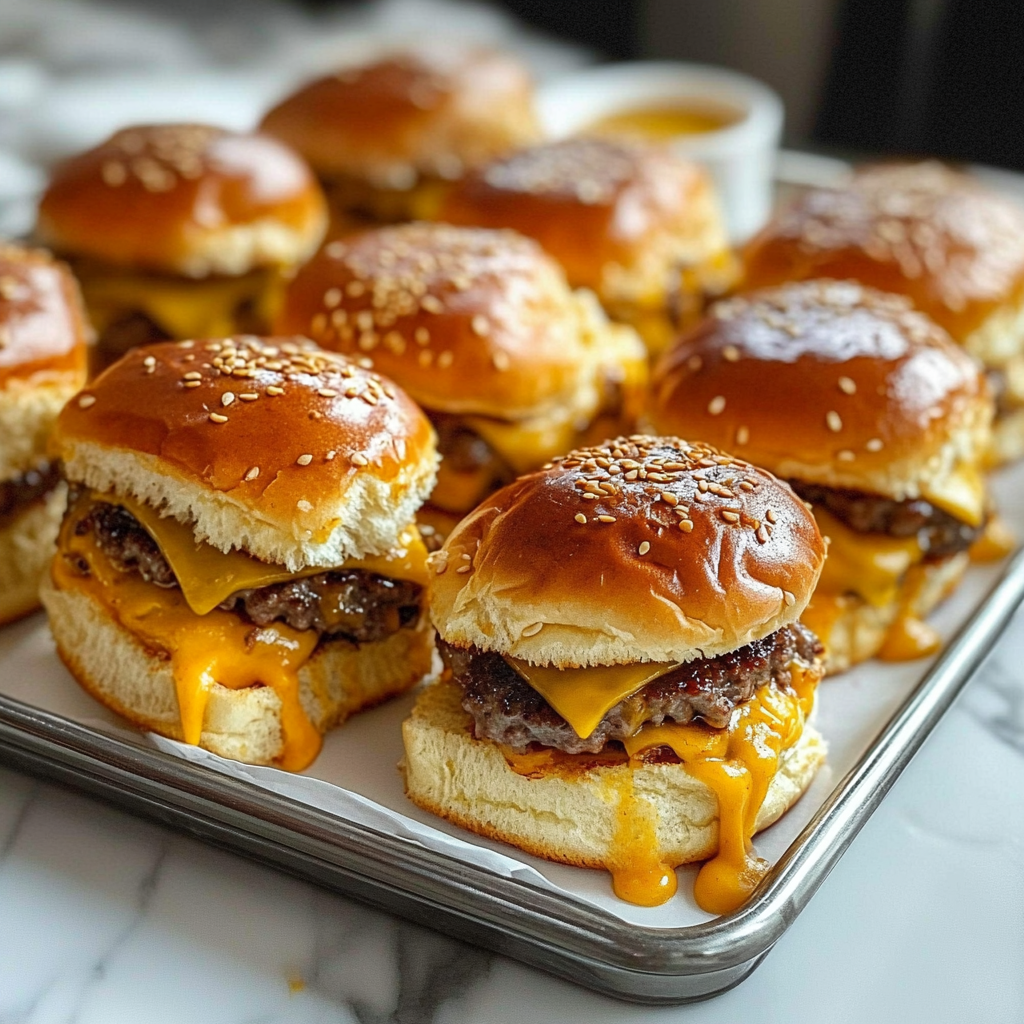 Amazing Cheeseburger Sliders for a Delicious Gathering