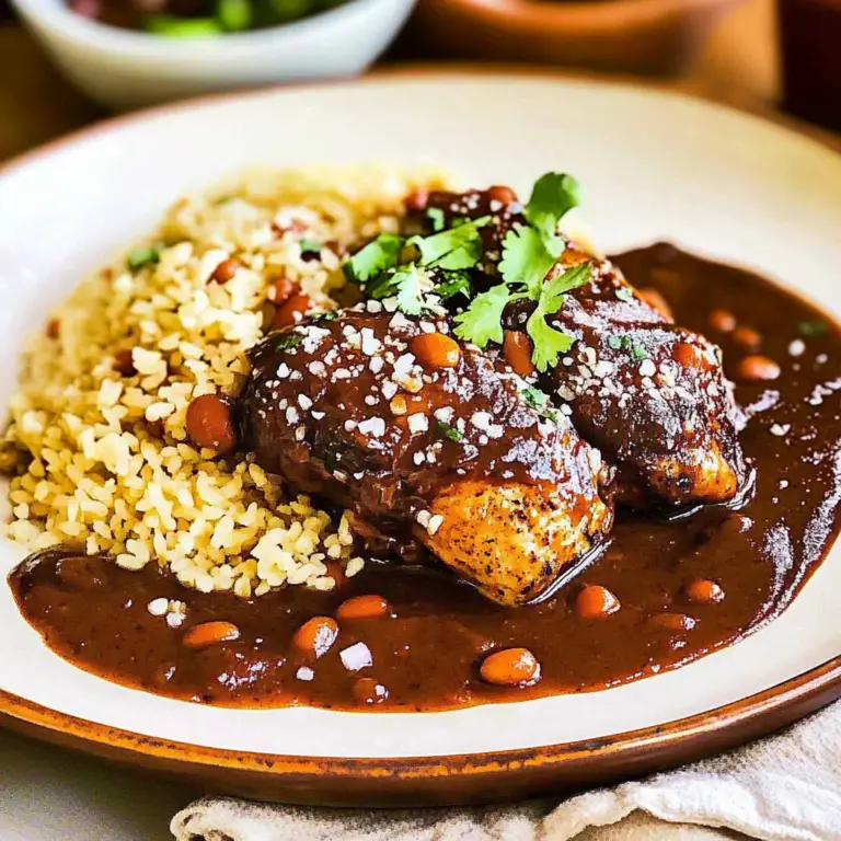 Amazing Chicken Mole Recipe for a Delicious Fiesta