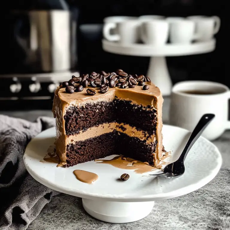 Amazing Coffee Chocolate Cake for an Incredible Dessert Delight