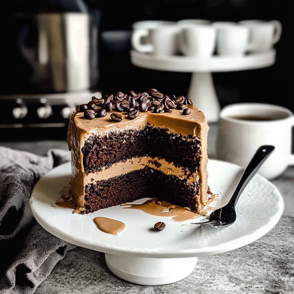Amazing Coffee Chocolate Cake for an Incredible Dessert Delight