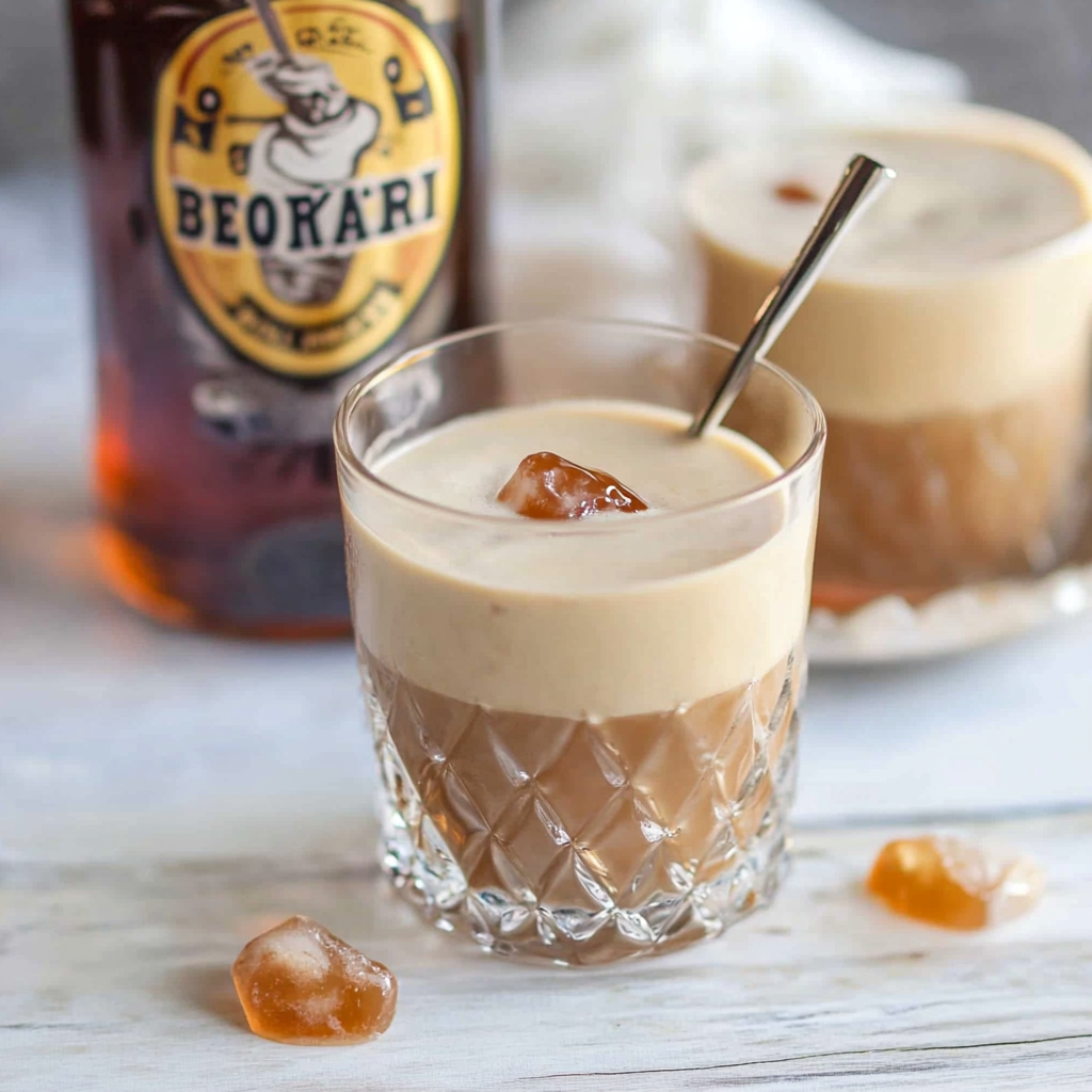 Creamy Root Beer Rum Cocktail