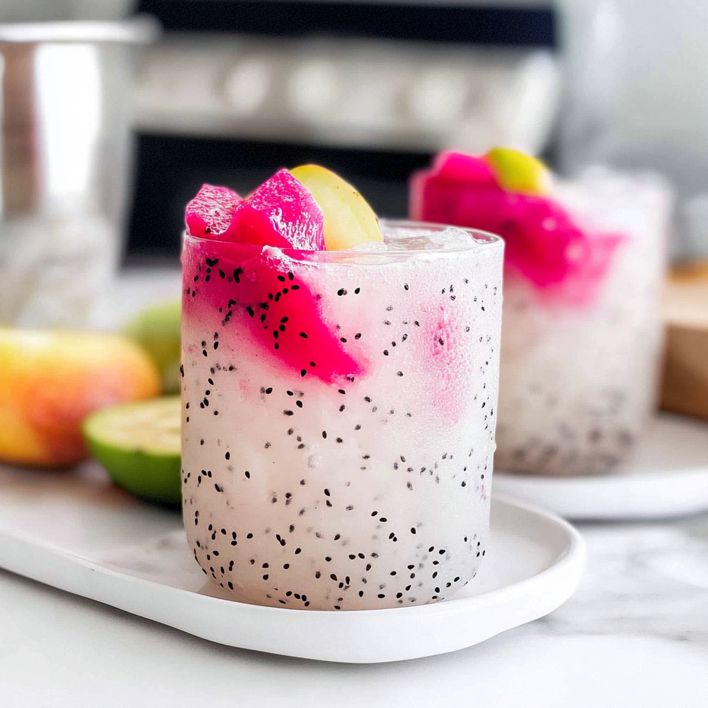 Dragon fruit agua fresca recipe