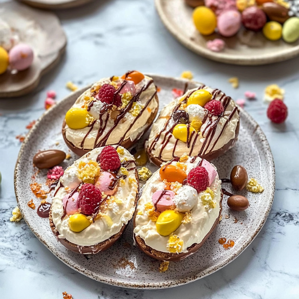 Easter Egg Cheesecake