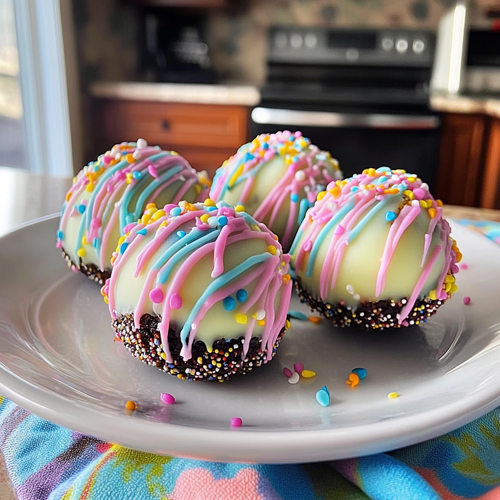 Easter Egg Oreo Cookie Balls