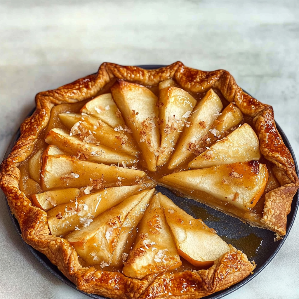 Amazing Easy Apple Galette with Rustic Crust Delight