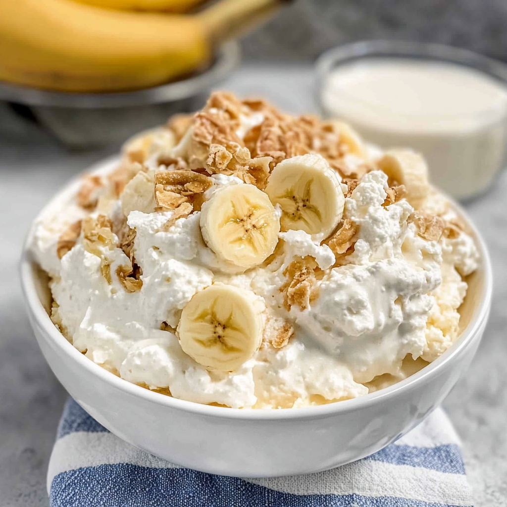 Amazing Easy Banana Pudding Fluff Salad for Delightful Moments