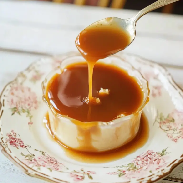Amazing Easy Butterscotch Sauce for Delicious Desserts