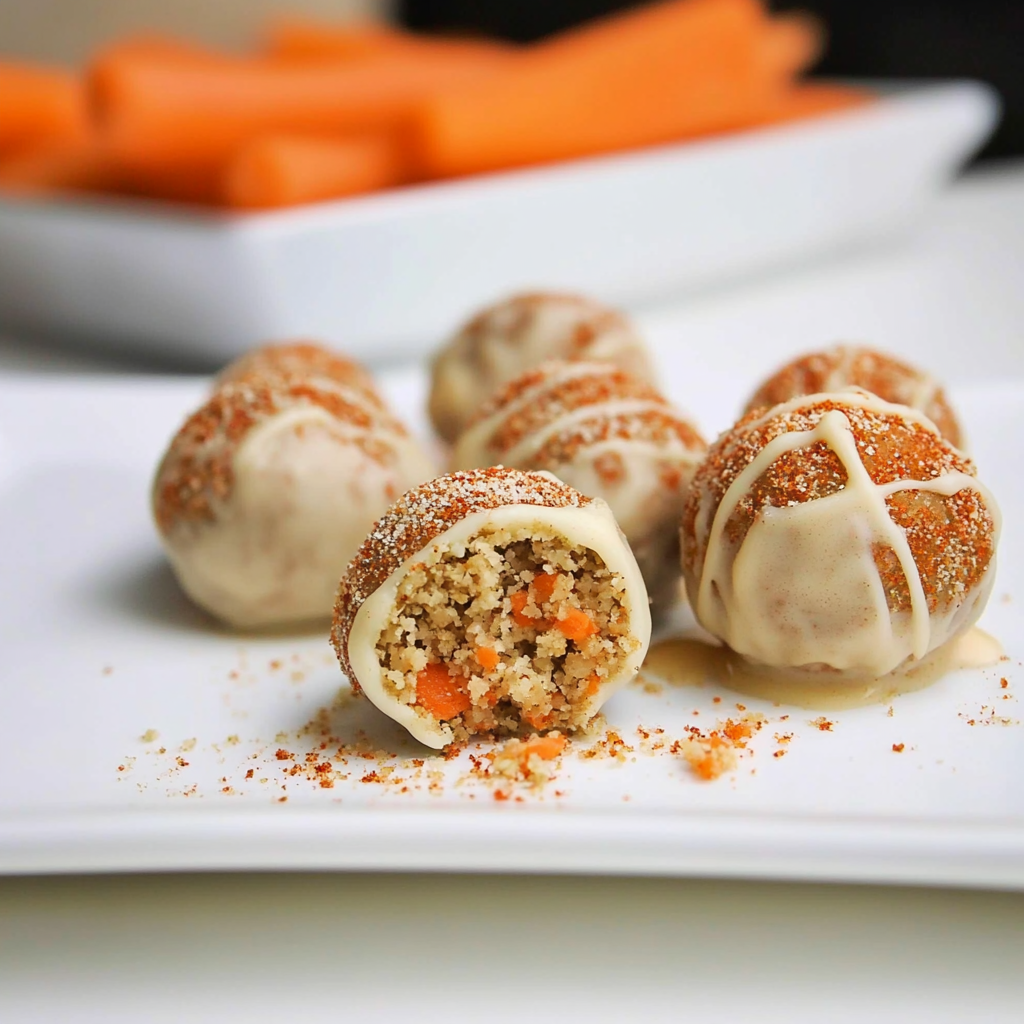 Amazing Easy Carrot Cake Truffles That Are Irresistibly Delicious