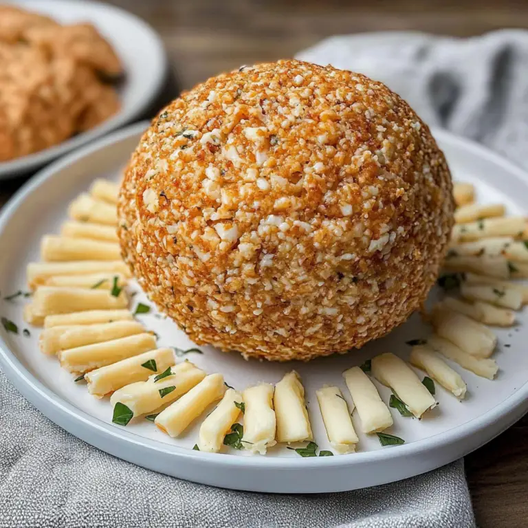 Amazing Easy Cheese Ball Recipe for Delicious Gatherings