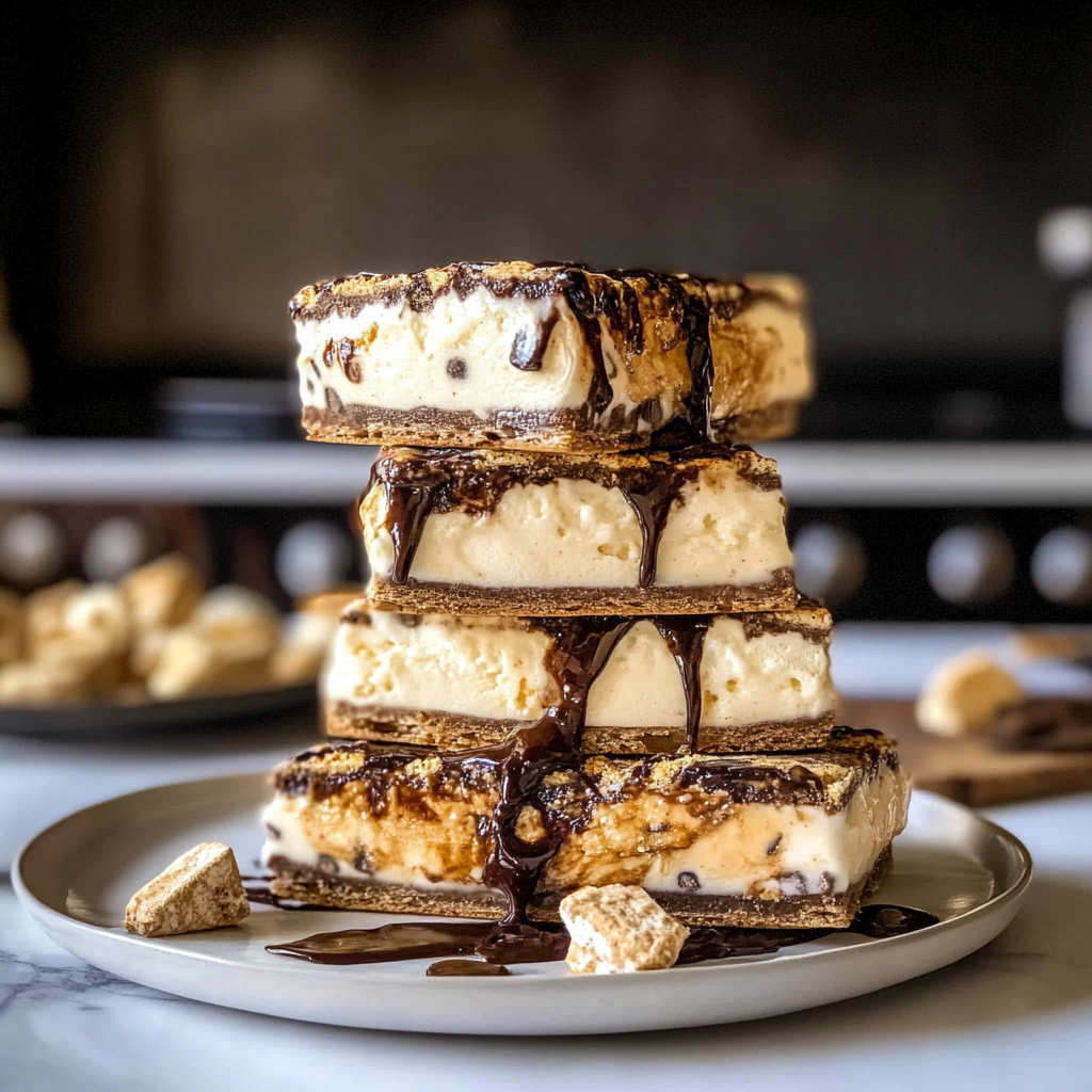 Frozen S’mores Sandwiches