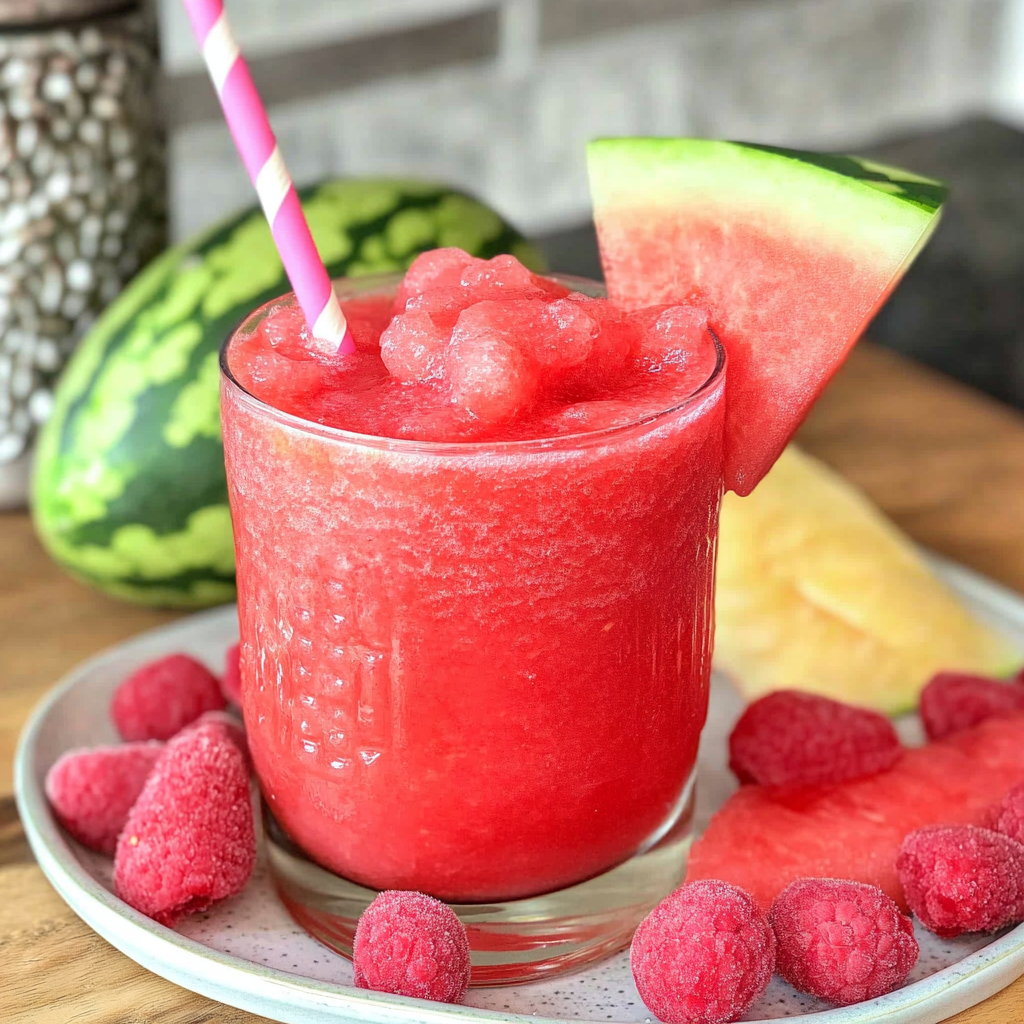 Incredible Frozen Watermelon Slush Drink for Ultimate Refreshment