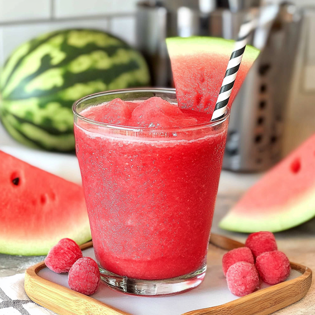 Incredible Frozen Watermelon Slush Drink for Ultimate Refreshment