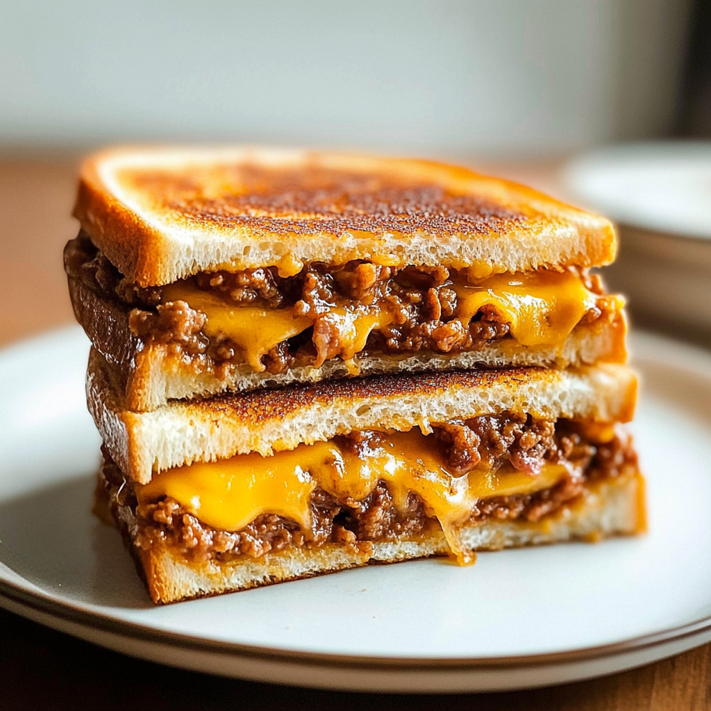 Grilled Cheese Sloppy Joes