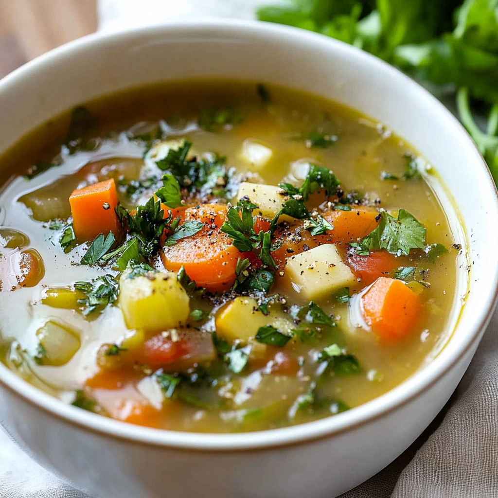 Healthy Tuscan Vegetable Soup