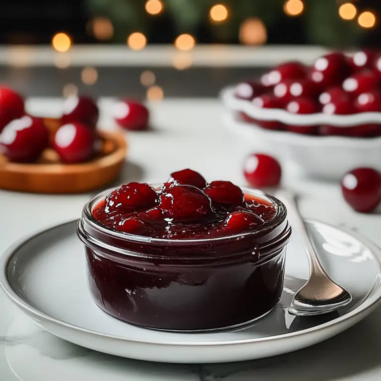 Amazing Homemade Cherry Amaretto Jam Recipe for Delightful Mornings