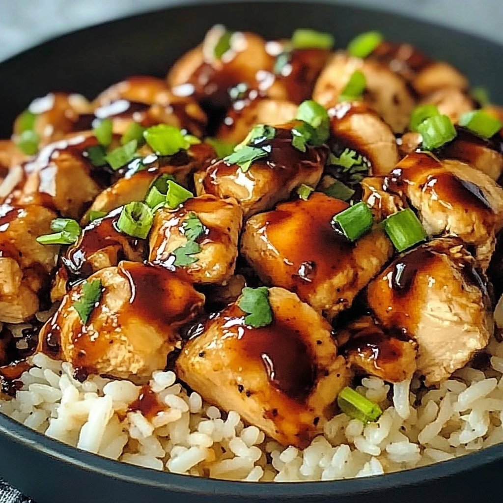 Honey BBQ Chicken Rice