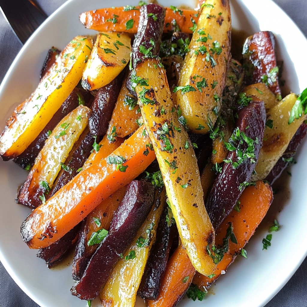 Amazing Honey Roasted Colorful Carrots for Incredible Flavor