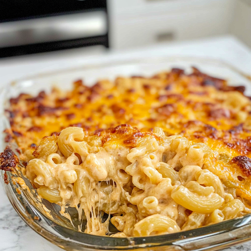 Juneteenth baked mac and cheese