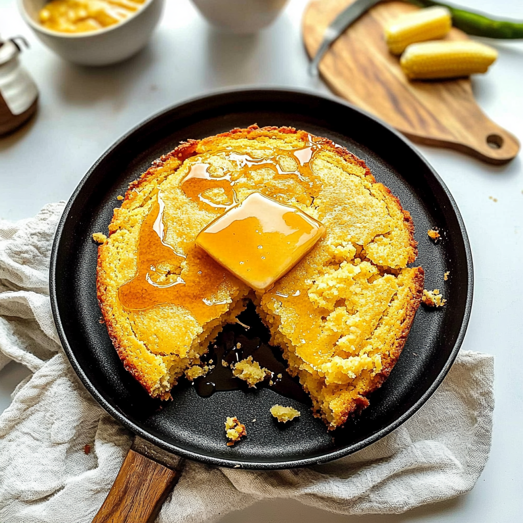 Incredible Juneteenth Cornbread with Honey Butter Delight