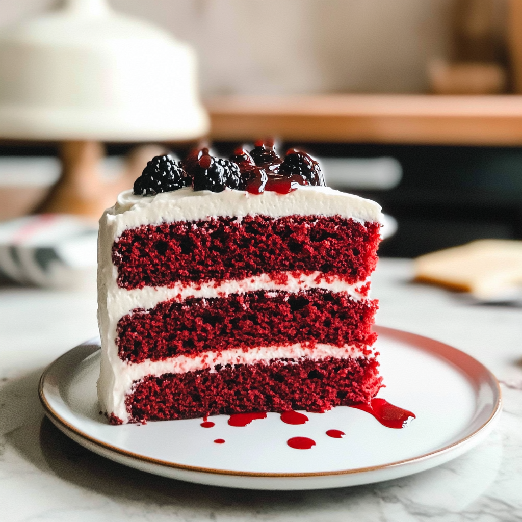 Juneteenth red velvet cake