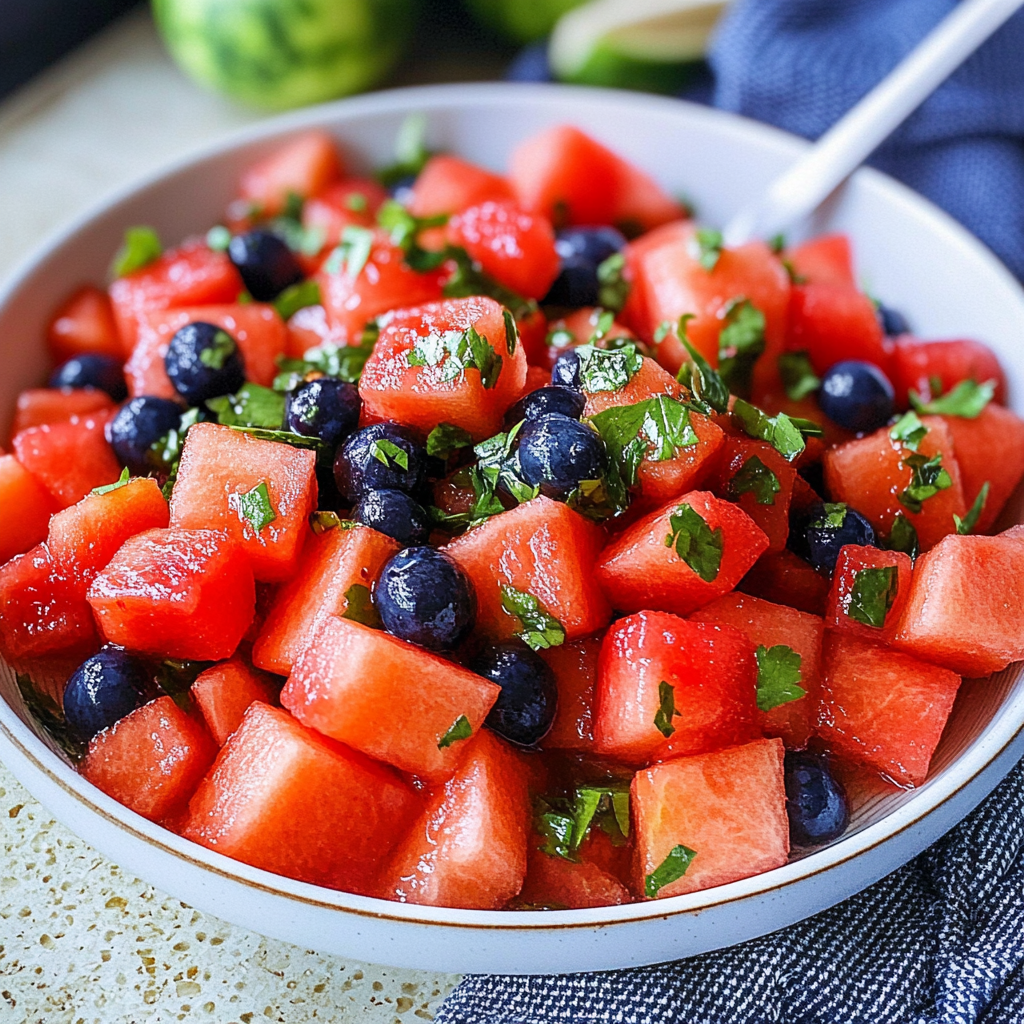 Amazing Juneteenth Watermelon Salad for a Delicious Celebration