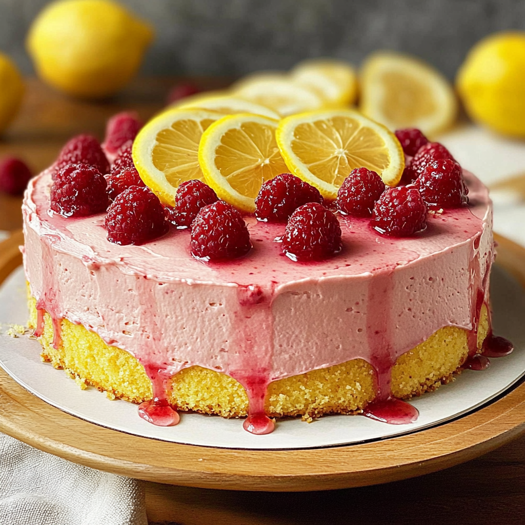 Lemon Raspberry Cake
