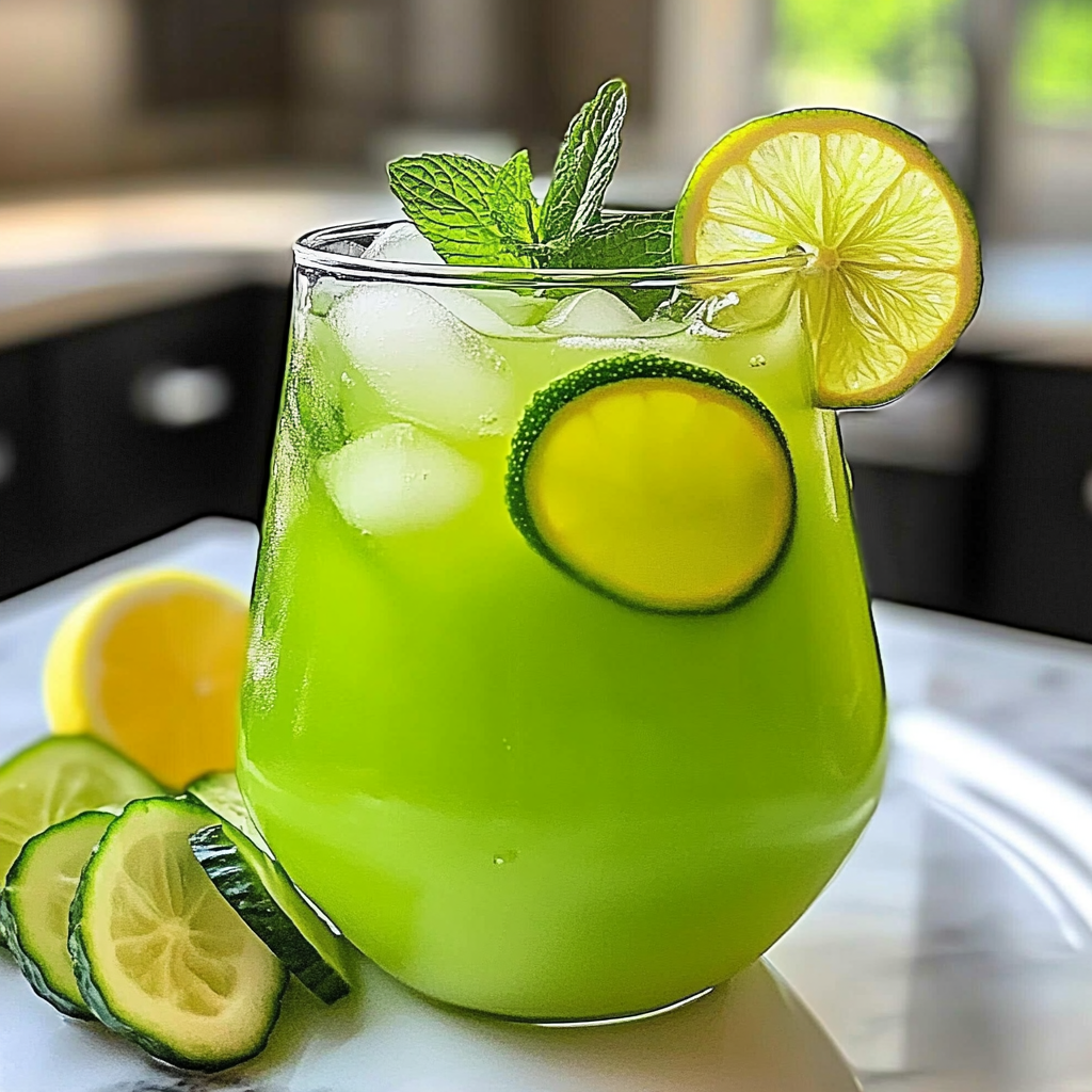 Lime mint agua fresca recipe